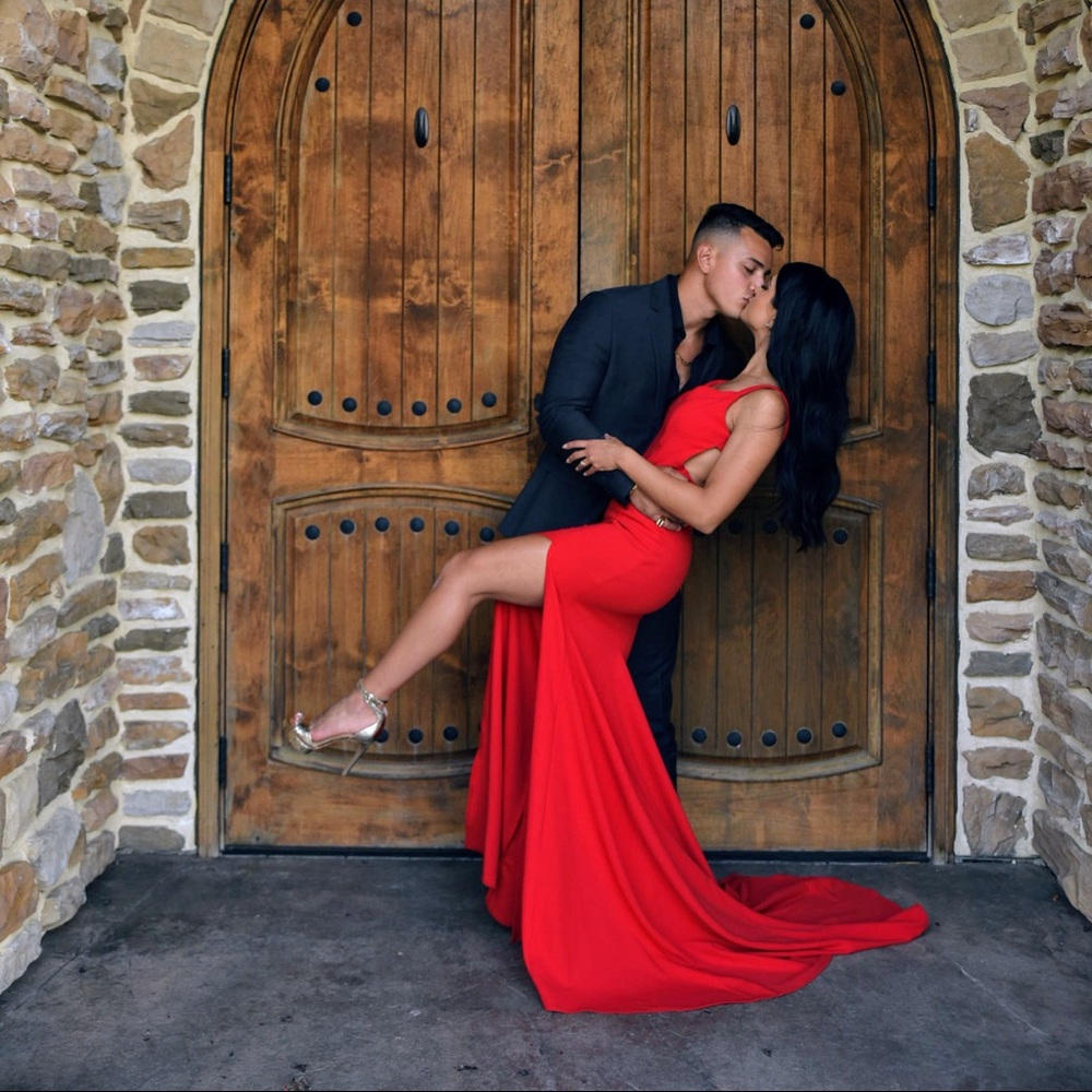 Red Gown